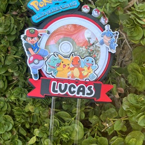 Custom Cartoon Cake Topper