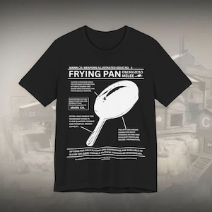 TF2 Frying Pan Shirt [ Multiple colors]