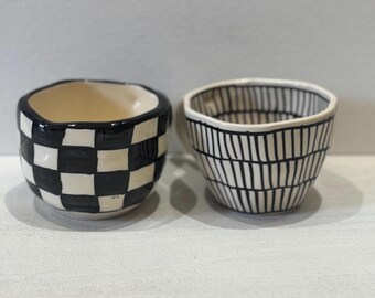 Tazas de café de cerámica pintadas a mano, tazas de té de cerámica, utensilios de cocina modernos y geométricos.