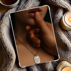 Good Girl Kindle Insert – Spicy Romance BookTok Accessory, Dark Romance Gift, Smutty eReader Insert, Decor for Reverse Harem Readers