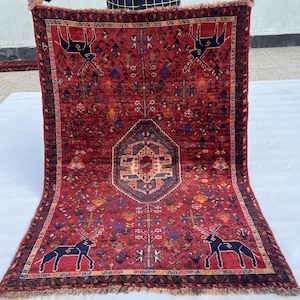 Qashqai Shiraz Rug - Etsy