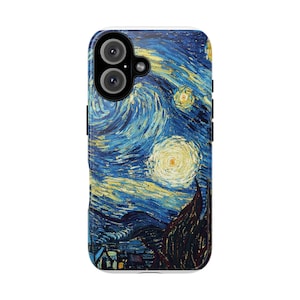 Sternenklare Nacht Tough Case, Wanderlust Handyhülle, Van Gogh Schutzhülle, Smartphone Shell, Geschenk für Kunstliebhaber