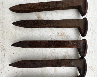 Single Railroad Spike - Cut to Length - Etsy
