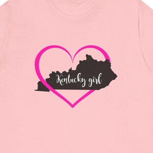Kentucky Girl T-Shirt | State Pride Tee | Comfort Soft Cotton Shirt | Kentucky Apparel