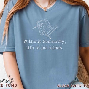 Educational Geometry Shirt for Students & Teachers - Math Lover&#39;s Essential, Geometry T-shirt, Homeschool Tee