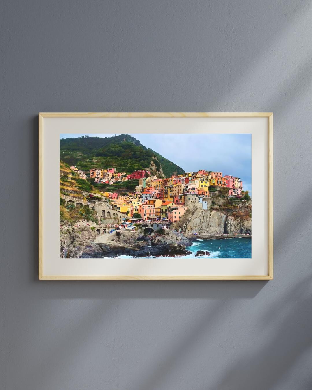 Cinque Terre Photography Print, Manarola Italy Wall Art, Italy Travel ...