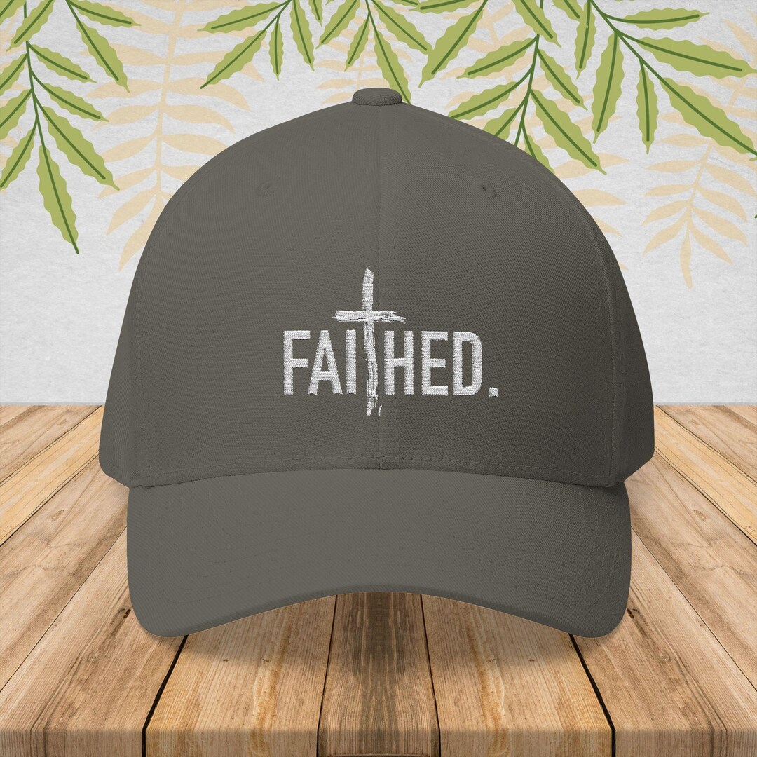 Religious Cap Christian Cross Embroidered Cap, From Lost to Led Faith Hat for Men ...
