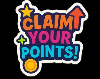 TikTok Sticker- Claim your points!