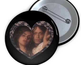 Dracula A Love Tale Heart Pin Button | Custom Photo Button