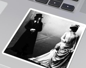 Dracula - A Love Tale  Sticker | Gothic Victorian Romance Kiss-Cut Sticker