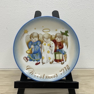 Sister Berta Hummel Christmas Plate 1978 &quot;Heavenly Trio&quot; Collector Plate