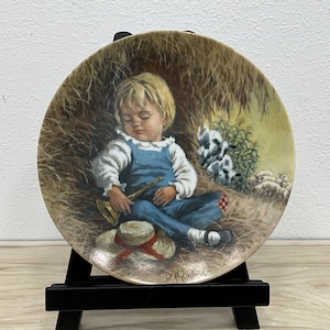 Reco &quot;Little Boy Blue&quot; Collector Plate #7401I Retired In 1980 By John McClelland