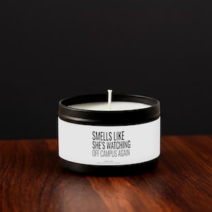Off Campus Funny Candle For Book Readers, Off Campus Inspired, Book Reader Gift, Romantic Drama Gift For Her
