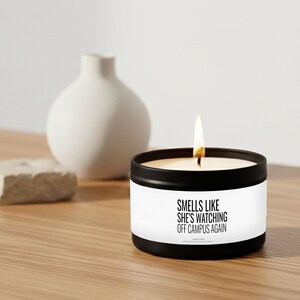 Off Campus Funny Candle For Book Readers, Off Campus Inspired, Book Reader Gift, Romantic Drama Gift For Her