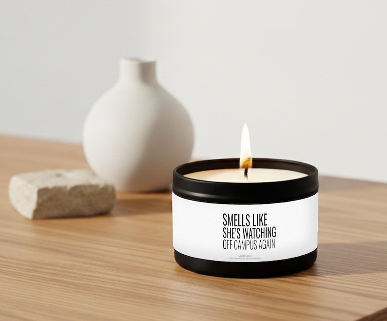 Off Campus Funny Candle For Book Readers, Off Campus Inspired, Book Reader Gift, Romantic Drama Gift For Her