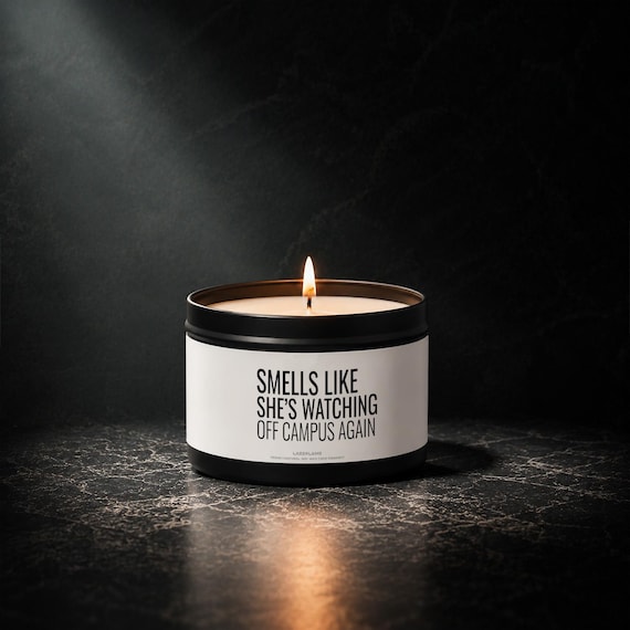 Off Campus Funny Candle For Book Readers, Off Campus Inspired, Funny Gift For Her, Romantic Drama Gift For Her