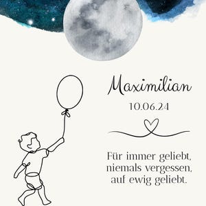 Póster personalizable de niño estrella