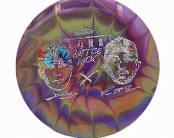 Disc Golf - DISCRAFT Paul McBeth LUNA- Custom Dyed Putter, 172g • Hand-dyed by PepperDyeWorks
