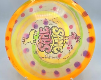 Disc Golf - DDG SAME-SAME- Midrange Disc, 178g • Hand-dyed by PepperDyeWorks