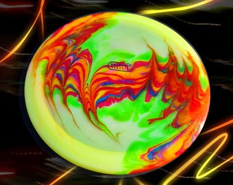 Storm Abyss Midrange Driver - Custom Dyed Disc Golf Disc, 173g • Hand-dyed by PepperDyeWorks