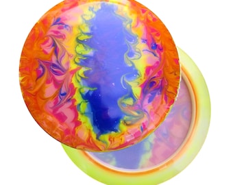 Dynamic Discs Raider- Custom Dyed Disc Golf Distance Driver, 169g • Hand-dyed by PepperDyeWorks