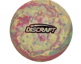 Disc Golf - DISCRAFT ZONE - Putt & Approch Glow Disc, 173-174g • Hand-dyed by PepperDyeWorks