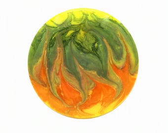 Disc Golf - DISCRAFT ULTRALUNA - Custom Dyed Putt and Approach Disc, 172g • Hand-dyed by PepperDyeWorks