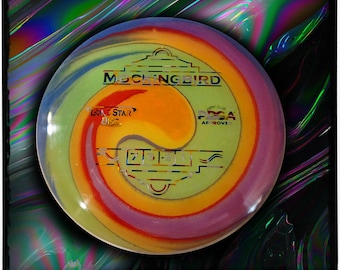Lone Star Mockingbird Fairway Driver - Custom Dyed Disc Golf Disc, 171.5g • Hand-dyed by PepperDyeWorks