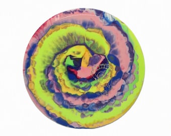 Disc Golf - INFINITE DISCS INCA - Custom Dyed Mid-Range Disc, 176g • Hand-dyed by PepperDyeWorks
