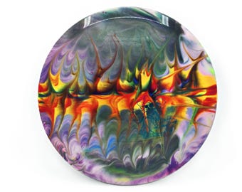 Disc Golf - INFINITE DISCS INCA- Custom Dyed Mid-Range Disc, 176g • Hand-dyed by PepperDyeWorks