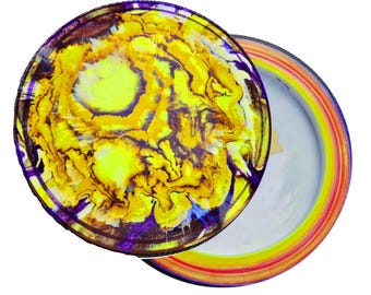 Divergent Discs - Lawin - Custom Dyed Disc Golf Distance Driver, 166-169g •  Hand-dyed by PepperDyeWorks