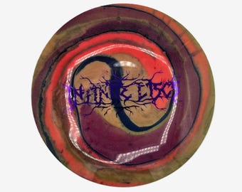 Disc Golf - Infinite Discs PHARAOH- Custom Dyed High Speed Driver, 173g • Hand-dyed by PepperDyeWorks