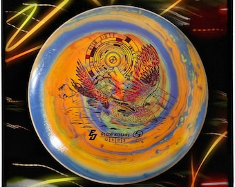 RPM Kotare High-Speed Driver - Custom Dyed Disc Golf Disc, 170g • Hand-dyed by PepperDyeWorks