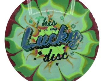Disc Golf - Infinite Discs PHARAOH- Custom Dyed High Speed Driver, 169g • Hand-dyed by PepperDyeWorks