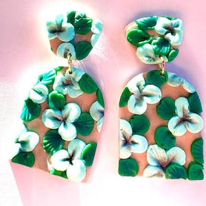 polymer clay earrings