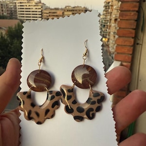 Animal Print Earrings