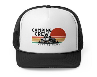 Trucker Caps | Born to Camp | Camping Gear | Gift Ideas