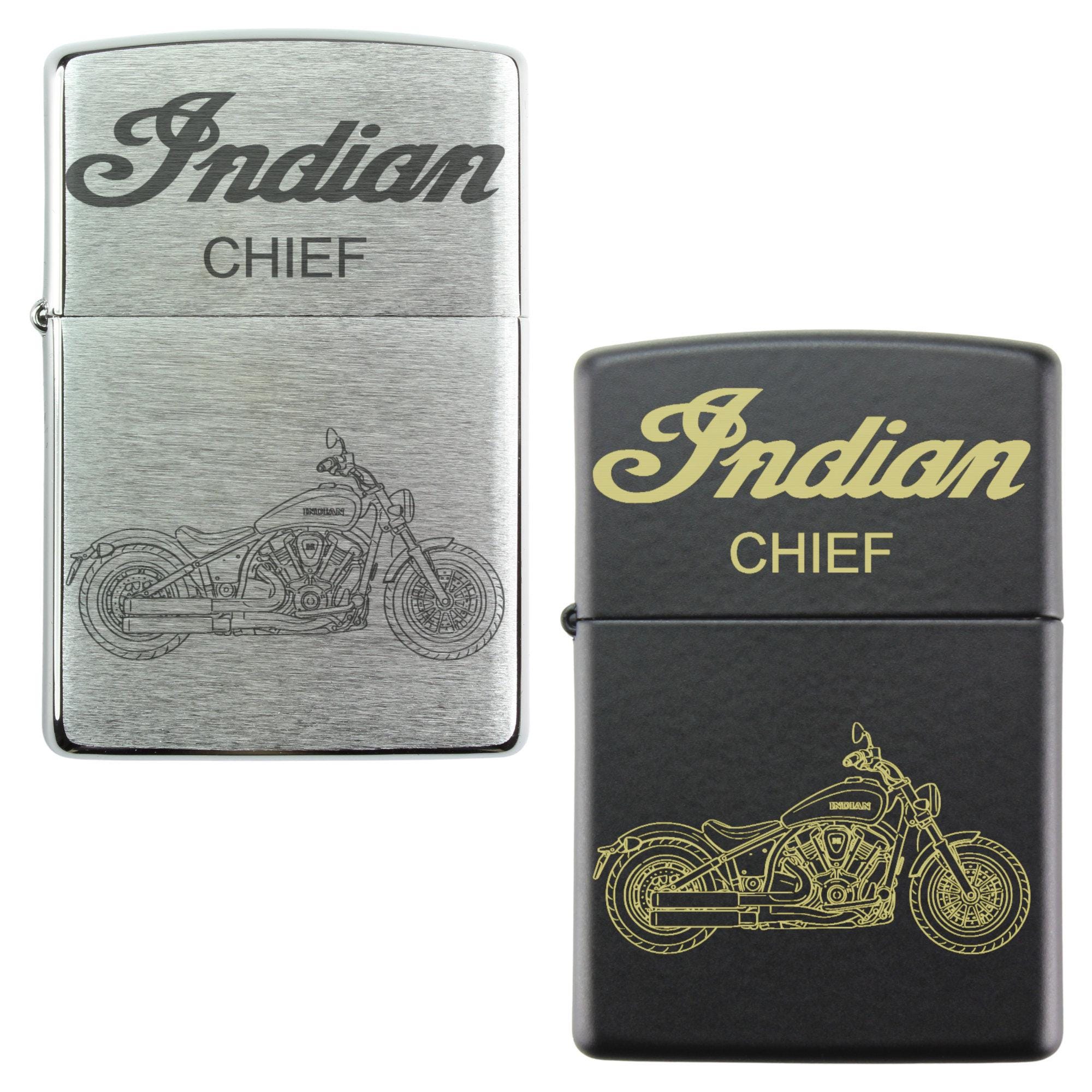 生活雑貨 ZIPPO Indian motocycle Indian Motocycle Motorcycle Black Leather Zippo Oil Lighter MIB