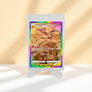 Aerodactyl ex édition collector | Alternatives de haute qualité aux répliques de cartes Pokémon | Illustrations complètes de haute qualité
