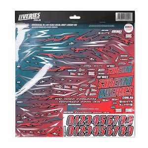 Beyond Stars - OG RC Drift Decal Sticker Kit | Premium RC Decal Kit | 1:10 Scale