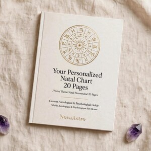 Sun Moon Rising Report, Personalized Natal Chart PDF | Custom Astrology Analysis Guide, Birth Placements Breakdown | Star Sign Workbook