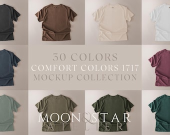 Comfort Colors 1717 Mockup Bundle ~ Fronts Collection