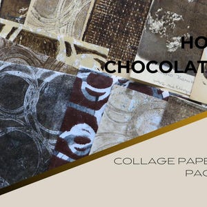 Confezioni di carta per collage, 25 fogli di carta artistica originale, formato A4, carta vintage, kit per collage con tecniche miste, carta per diario spazzatura, carta Wabi Sabi