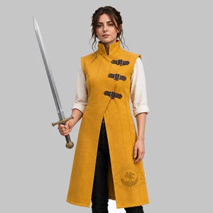 Medeltida Gambeson-jacka för kvinnor