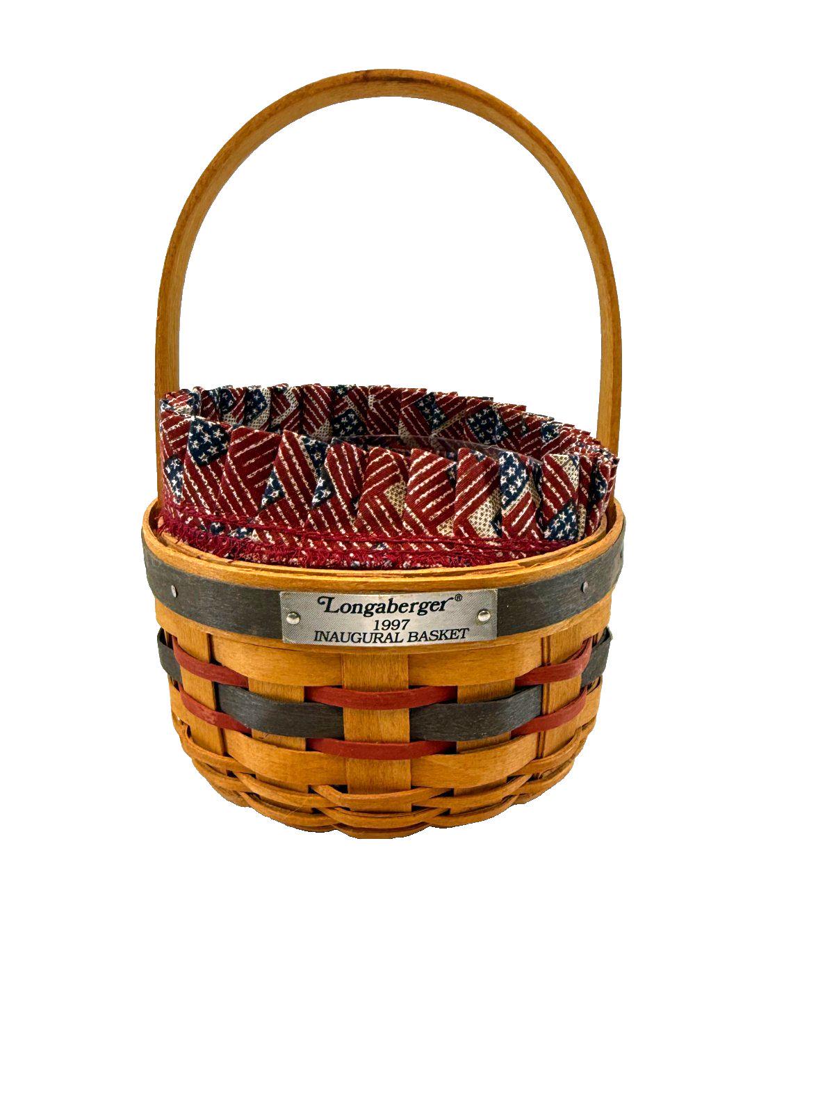 Longaberger 1997 Inaugural Basket - Etsy