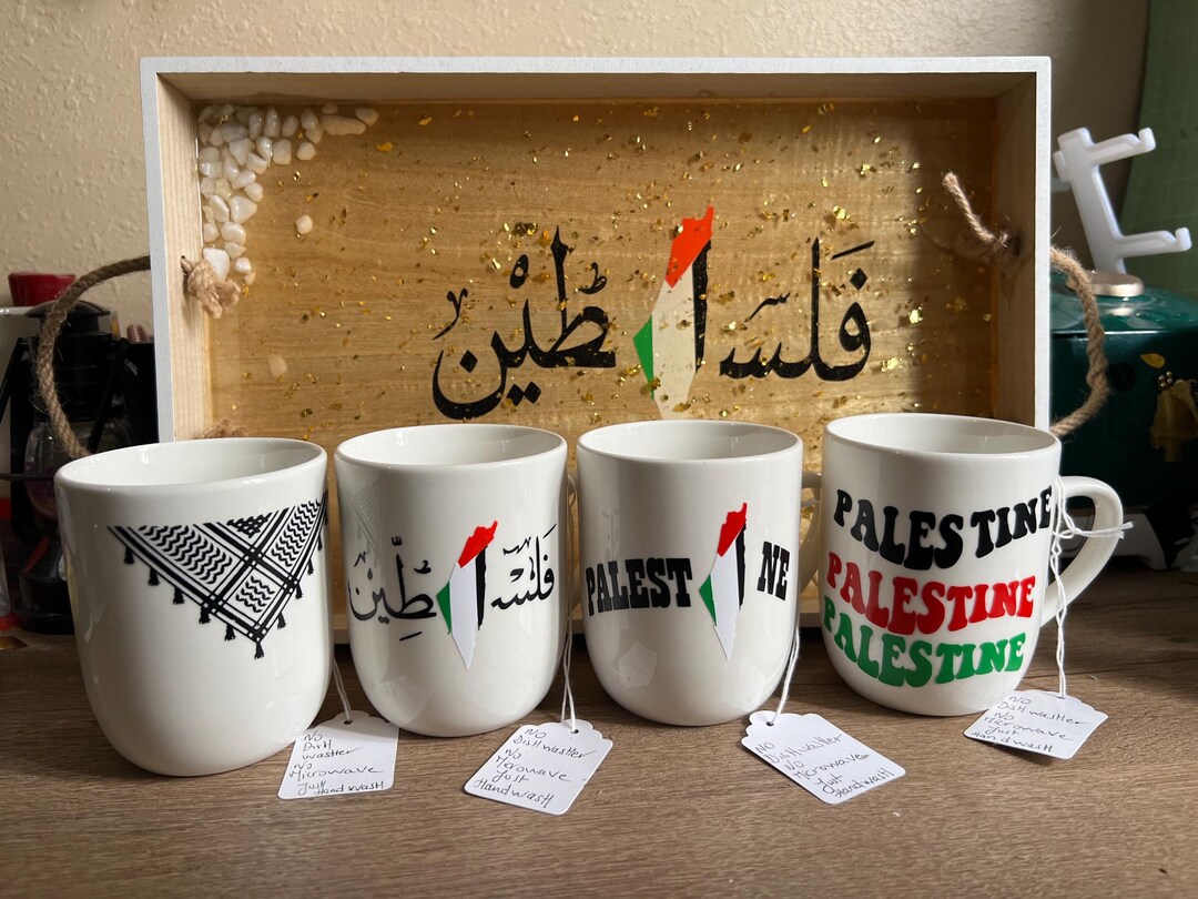 Palestine Map Mug: Ceramic Coffee Tea Cup - Gaza Solidarity Gift - Etsy