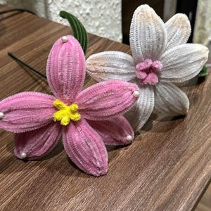 Handmade Wire Flower Bouquet, Metal Floral Home Decor  Everlasting Gift