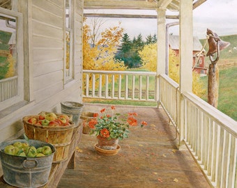 Autumn Porch by David Armstrong