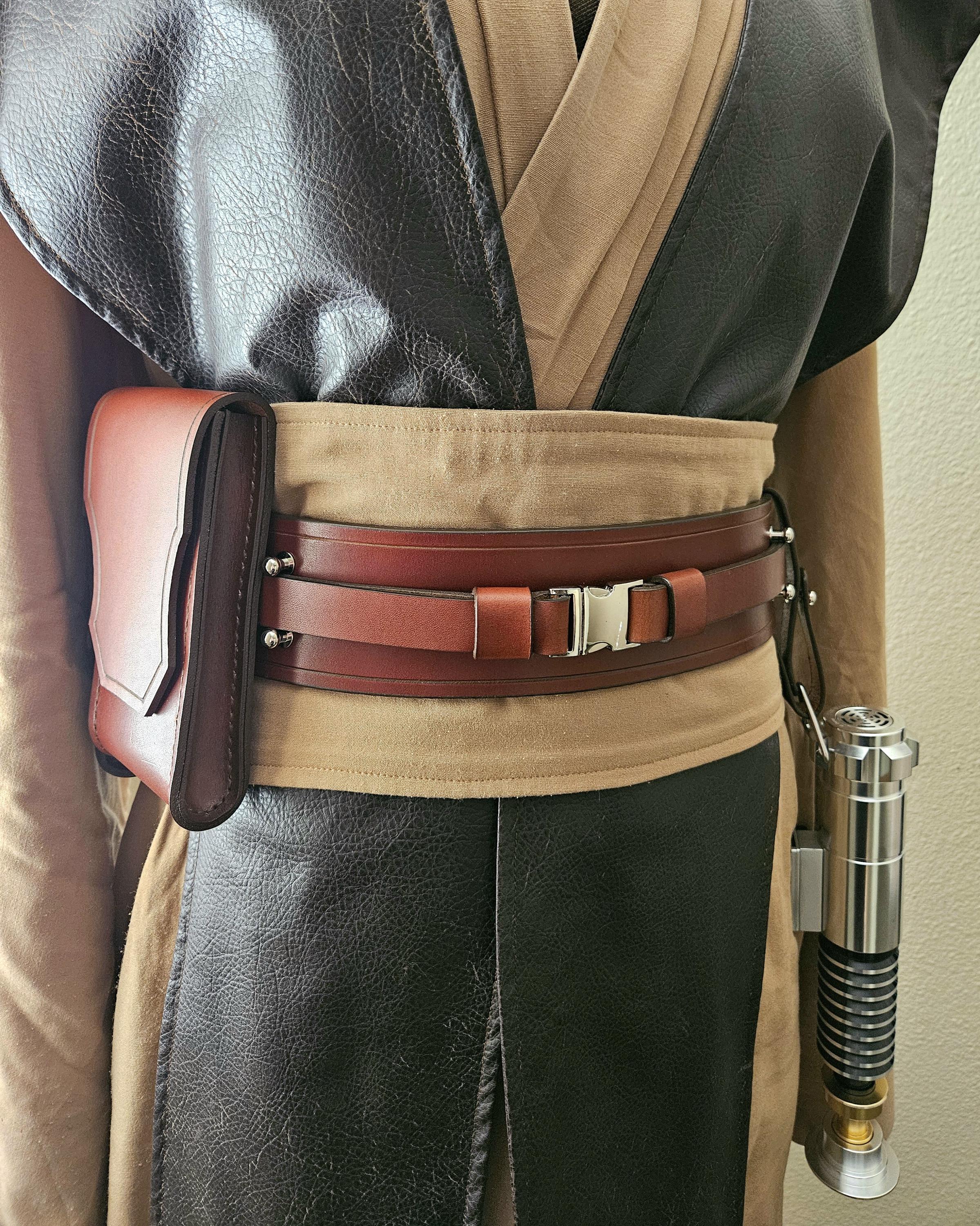 Star Wars Dark Brown Faux Leather Belt with Silver Detail Star Wars Inspired Darth Vader Ratchet Style Belt - Etsy main image 2