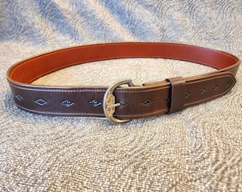 The “Modern Ranger” Belt - Premium, full-grain Leather - for everyday-wear - Luxury, Hand-Made - Inspired by the Lord of the Rings